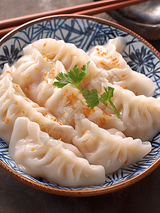 鲜美蒸虾饺图片