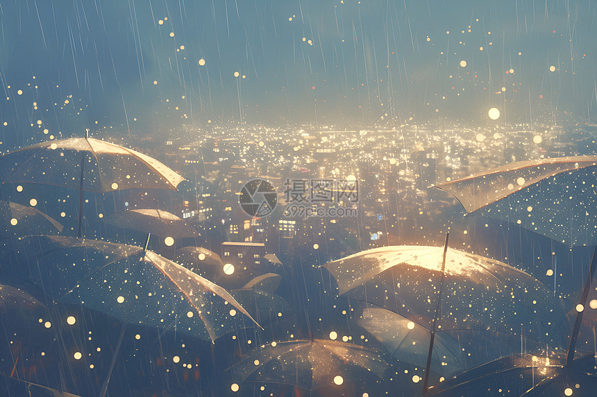雨中幻境图片