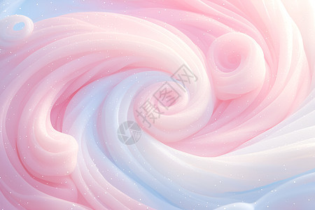棉花糖漩涡图片