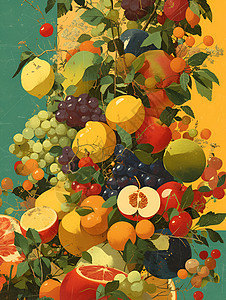 丰富多彩的水果图片