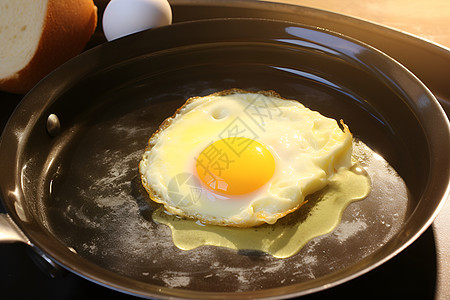 早晨健康煎蛋图片