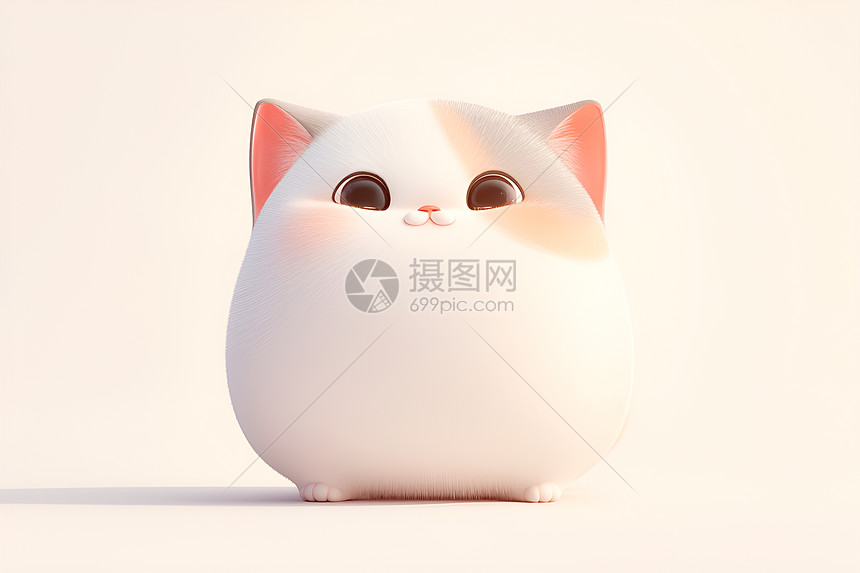 可爱的圆胖猫图片