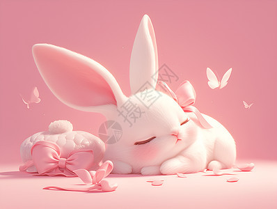 梦幻小兔子图片