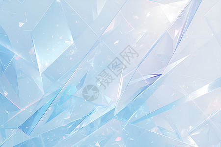 水晶几何玻璃背景图片