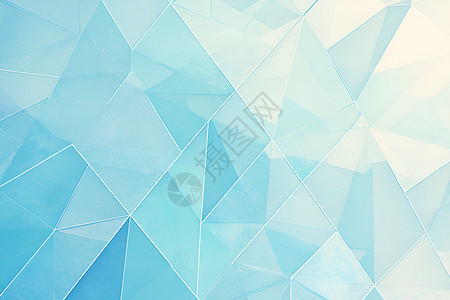 冰与光的几何构图图片