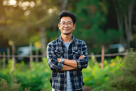 男子微笑图片