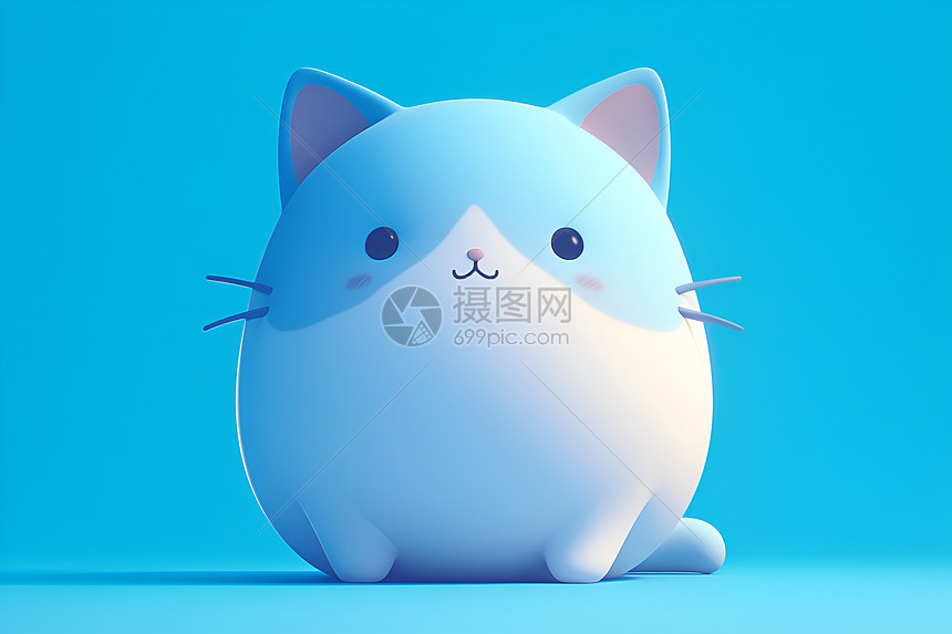 胖胖的猫咪图片