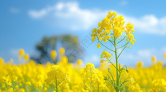 油菜花香图片