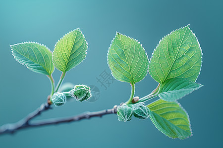 细小的芽蓬图片