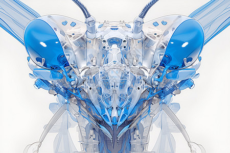 机械螳螂结构图片