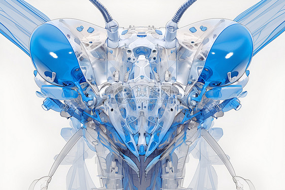 机械螳螂结构图片
