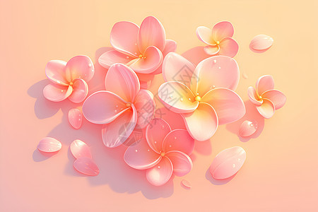 粉色的花瓣图片