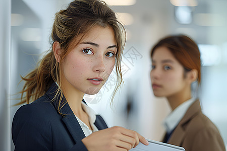 美丽职场女性图片