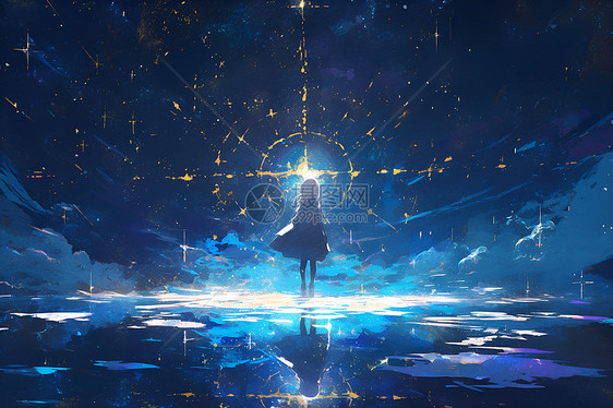 星空少女图片