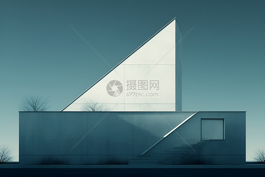 东方建筑的极简雅致图片