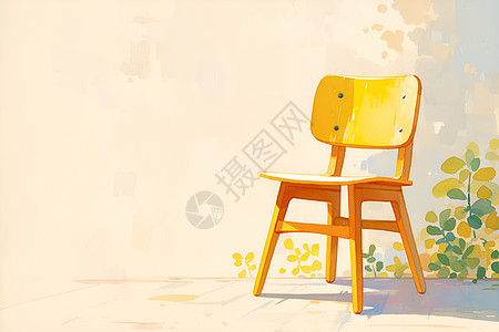 展示的椅子插图图片
