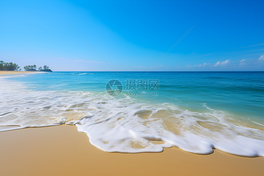 海上浪花图片