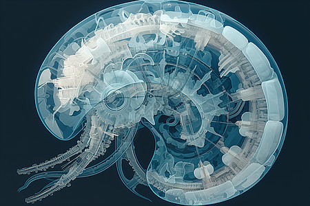 科技机械水母图片