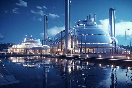 未来能源工厂图片