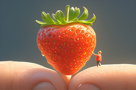 微型草莓图片