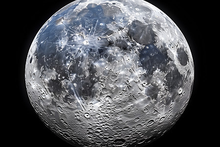 月球上的风景图片