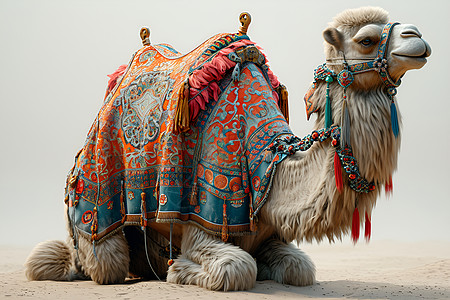 双峰骆驼图片