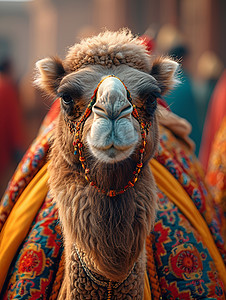 可爱的骆驼图片