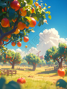 果园游戏景观图片