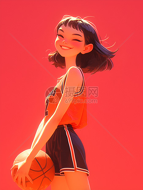 阳光篮球奇女子图片