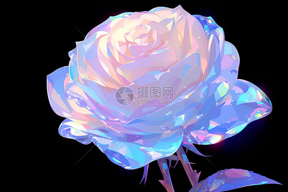 漂亮美丽的玫瑰花朵图片