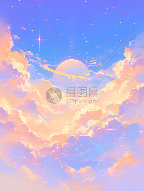 宇宙奇幻星球图片