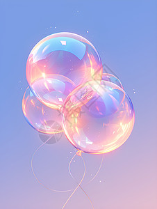 漂浮的魔幻气球图片