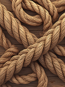 绳结与绳索图片