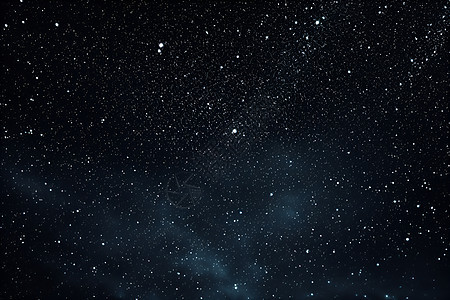 夜幕下的星空图片