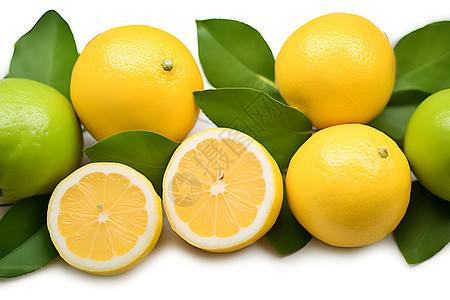 清新多汁的柑橘图片