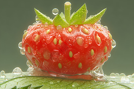 酸甜可口的草莓图片