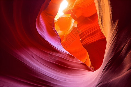 火红峡谷中的砂岩背景图片