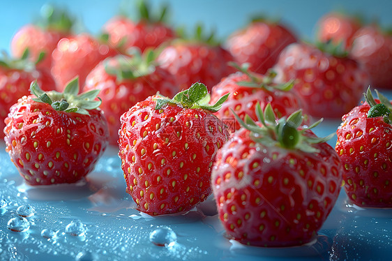 微观草莓之美图片