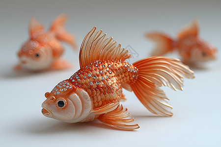 金鱼的模型图片