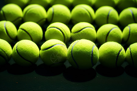 绿色的网球球队图片