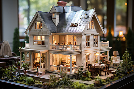 精致的住宅模型图片