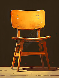 木质椅子的简约优雅图片