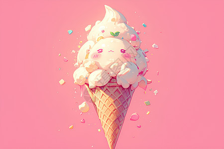 甜蜜的冰淇淋世界图片