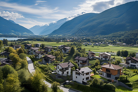 绿色道路绿野乡村背景