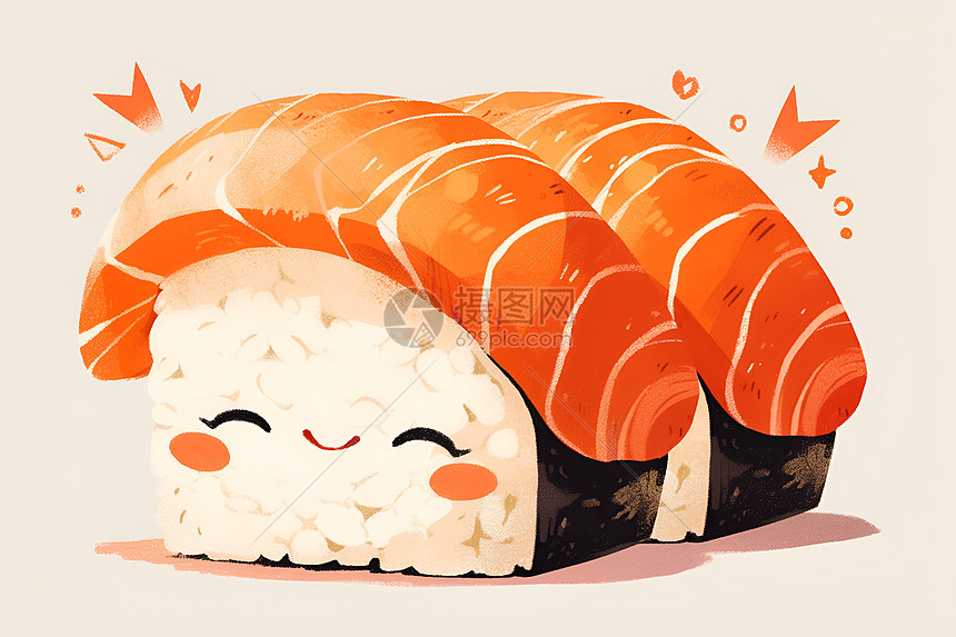 开心寿司图片