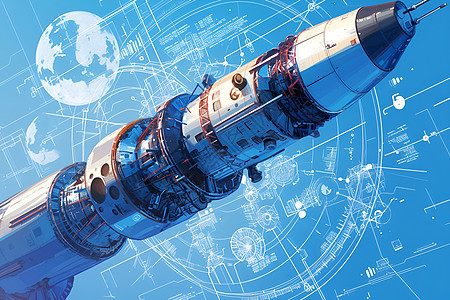 未来宇宙飞船设计蓝图图片