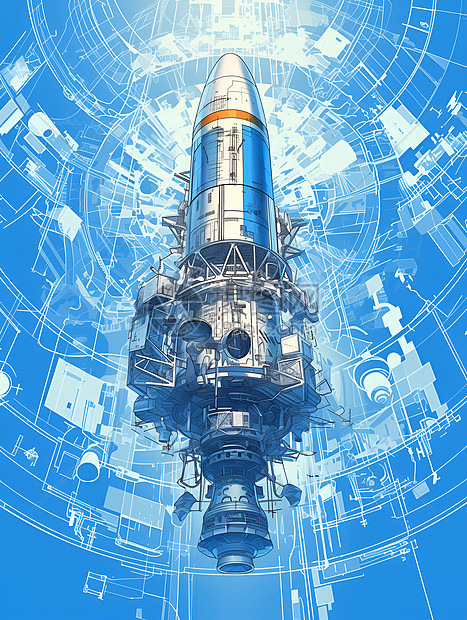 未来宇宙飞船蓝图图片