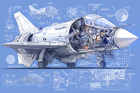 未来飞船设计蓝图图片