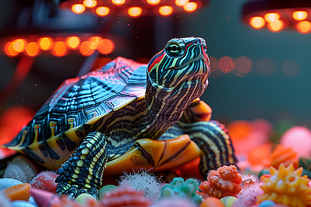 小乌龟的欢乐世界图片