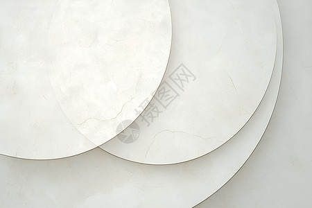 白瓷堆叠大理石艺术简约与材质的完美融合图片